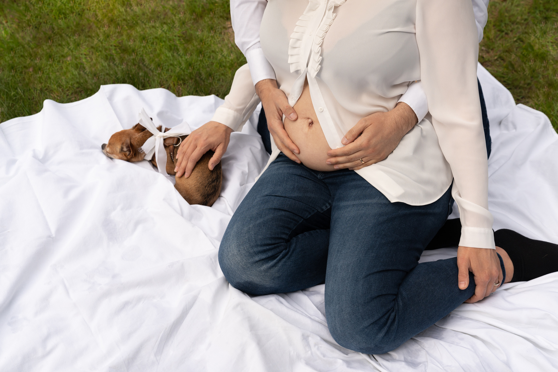 Servizio fotografico maternity a Trento realizzato da Giulia Broz, fotografa professionista
